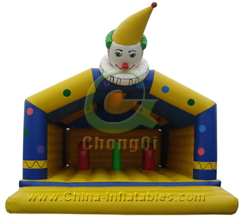 inflatable clown bouncer